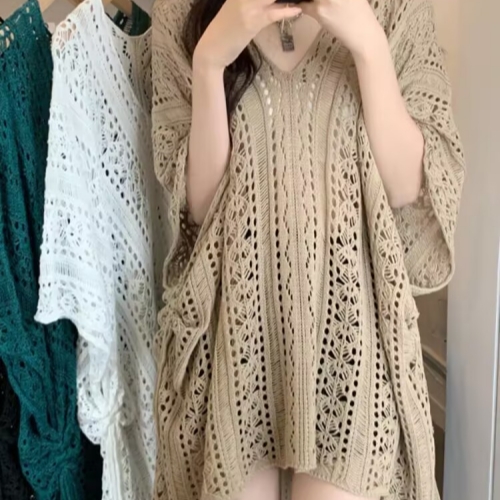 鏤空寬鬆罩衫