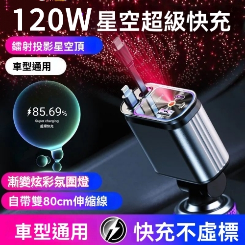 星空頂車載快充
